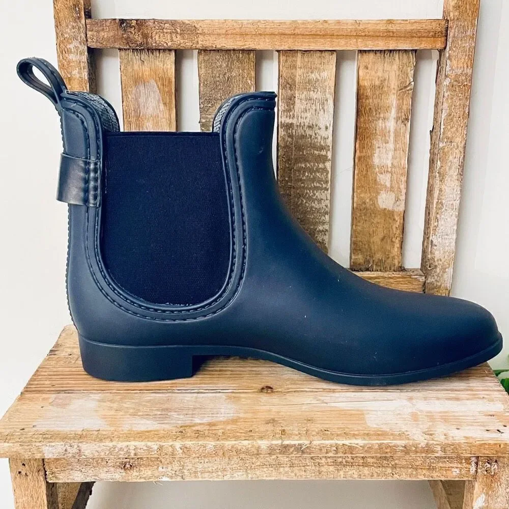 New in Box Sz 8 Ferrera Couture by Henry Ferrera Clarity-10 Rain Booties Boots